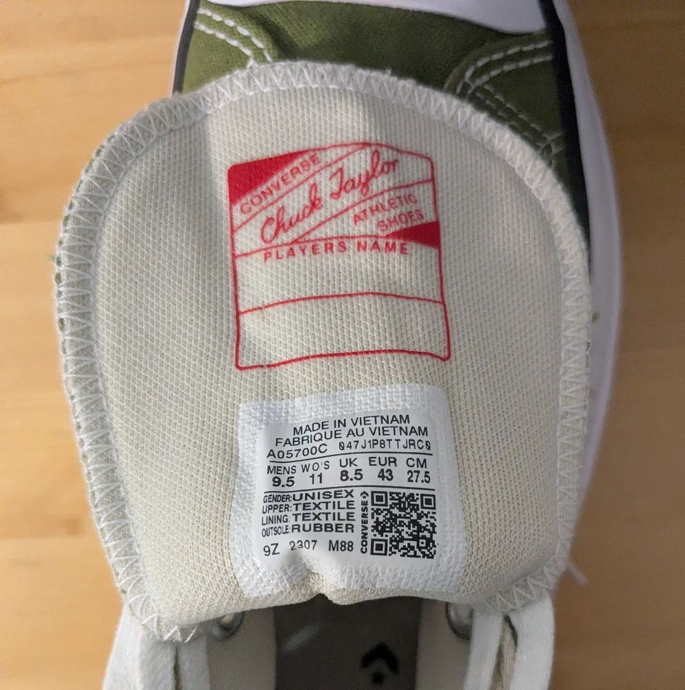 Converse Green High-Top Sneakers - Picture 7 of 7